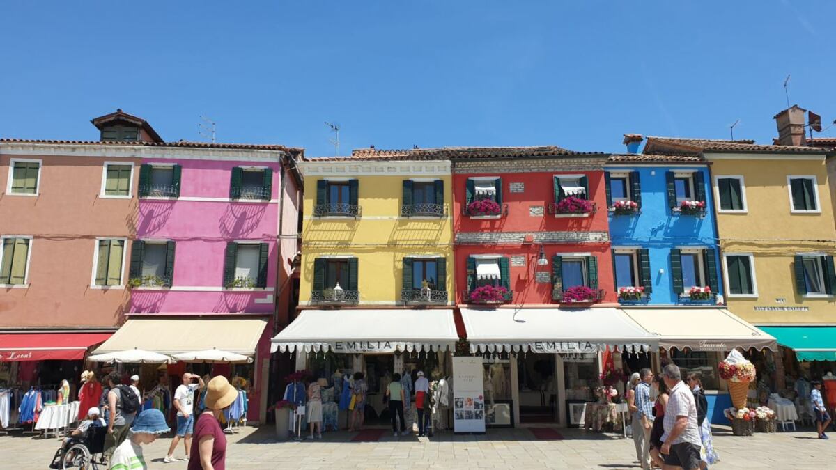 Italien Burano - kleine Läden