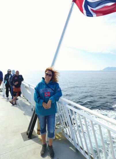 auf der Fähre nach Bodø