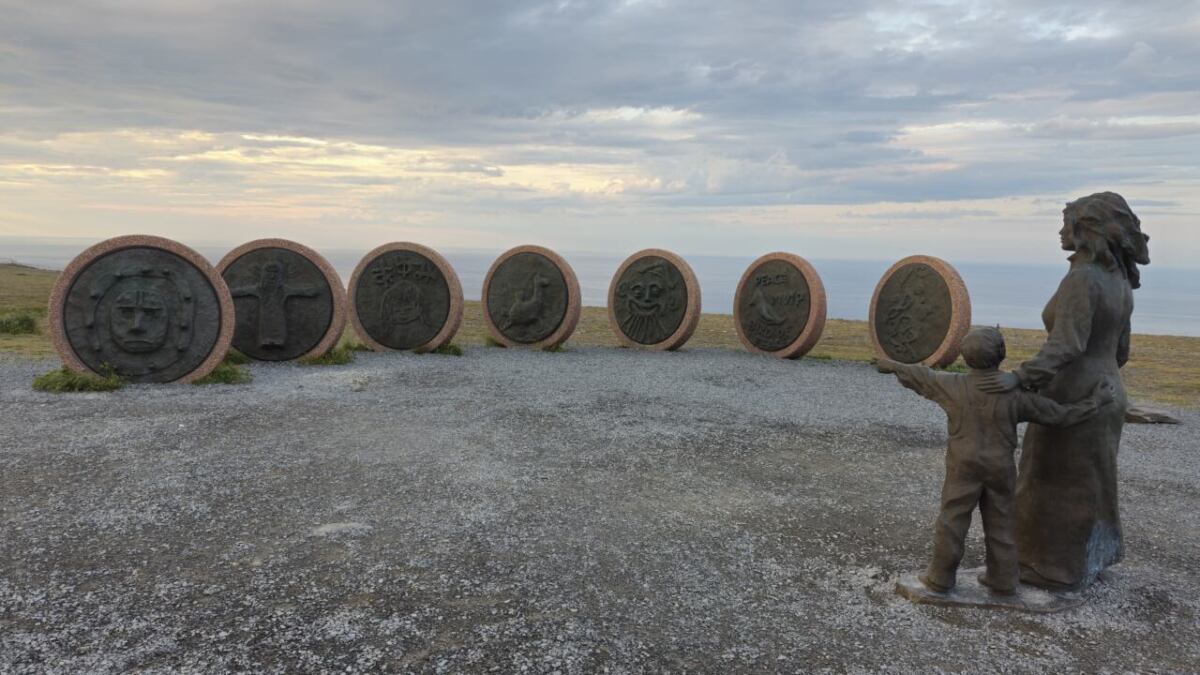 Denkmal Kinder der Welt Nordkap