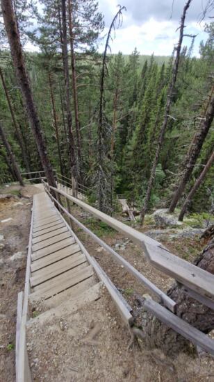 Zugang zum Sangsbäcketfallet