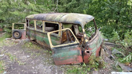 Autofriedhof Båstnäs Schweden