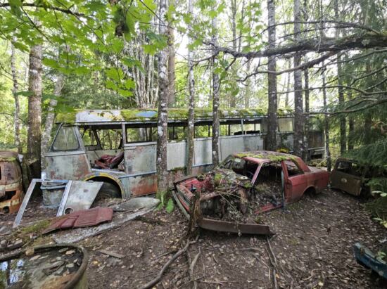 Autofriedhof Båstnäs Schweden