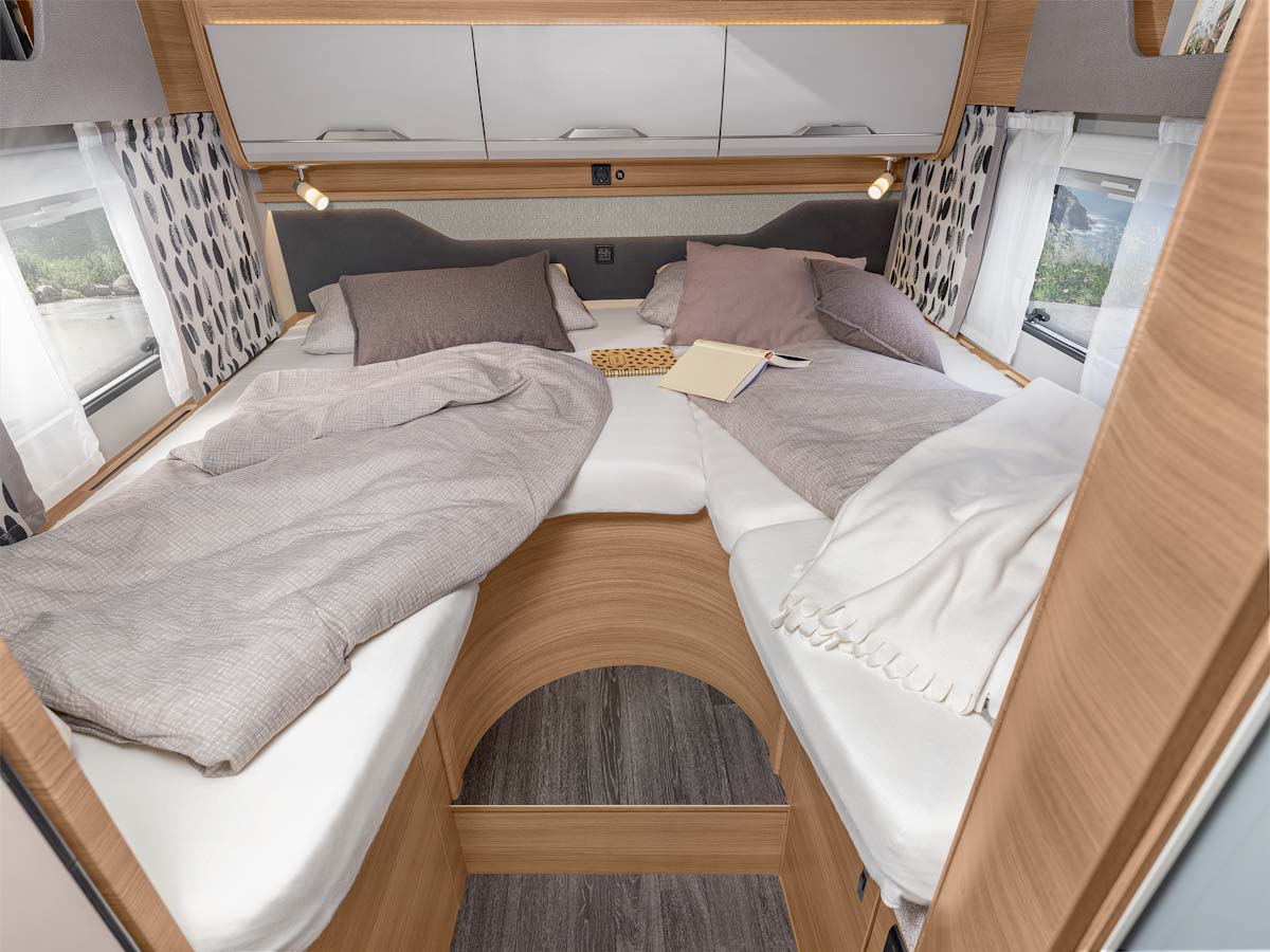 Knaus Van TI 640 MEG Vansation - Bett