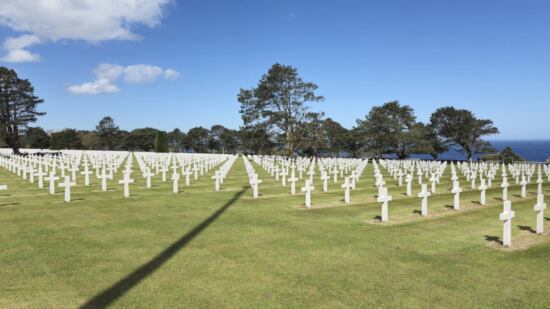 Amerikanische Soldatenfriedhof in Colleville-sur-Mer