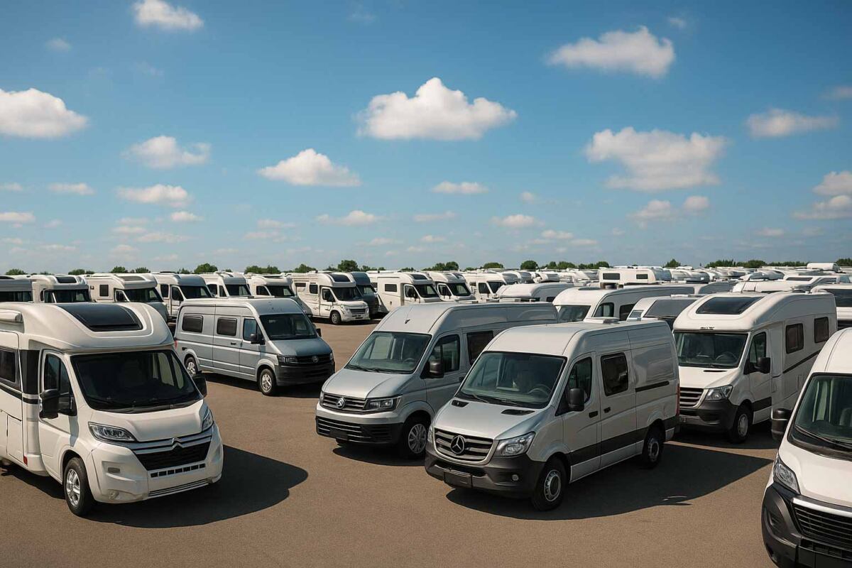 Über 1 Mio. Wohnmobile auf deutschen Straßen