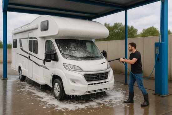 Wohnmobil selbst waschen