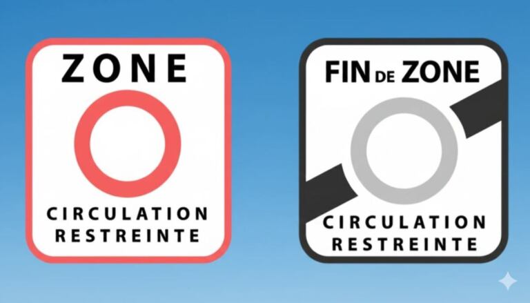 Schilder Anfang und Ende Umweltzone