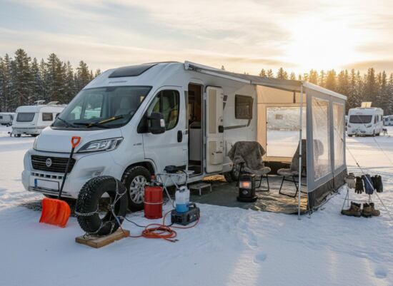 Wintercamping Zubehör