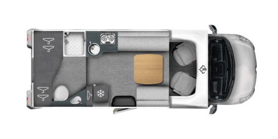 Ahorn Camp T 640 - Grundriss