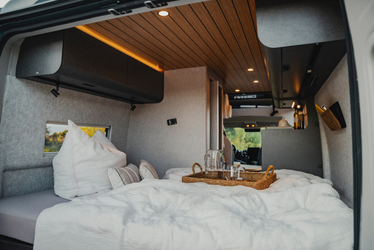 Hymer Redwood - Bett