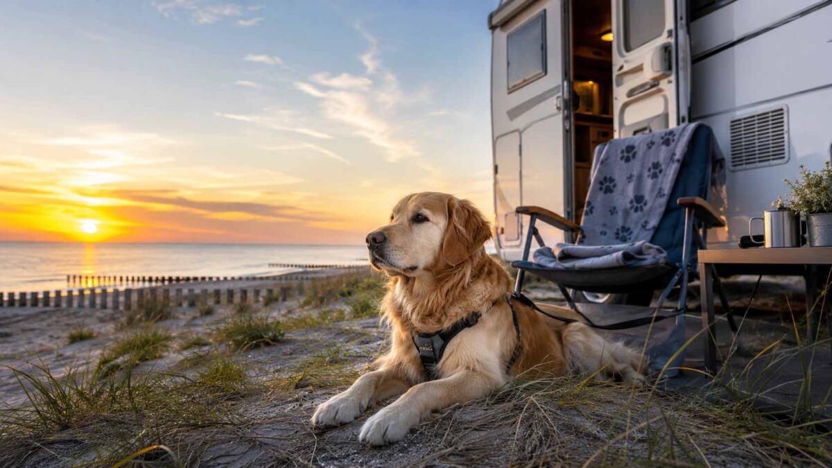 Camping mit Hund an der Nordsee