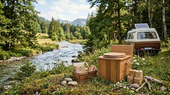 Campingtoilette ohne Chemie