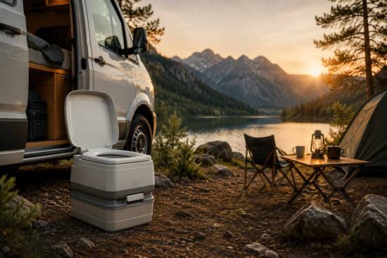 Mobile Campingtoilette