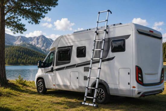 Teleskopleiter Wohnmobil