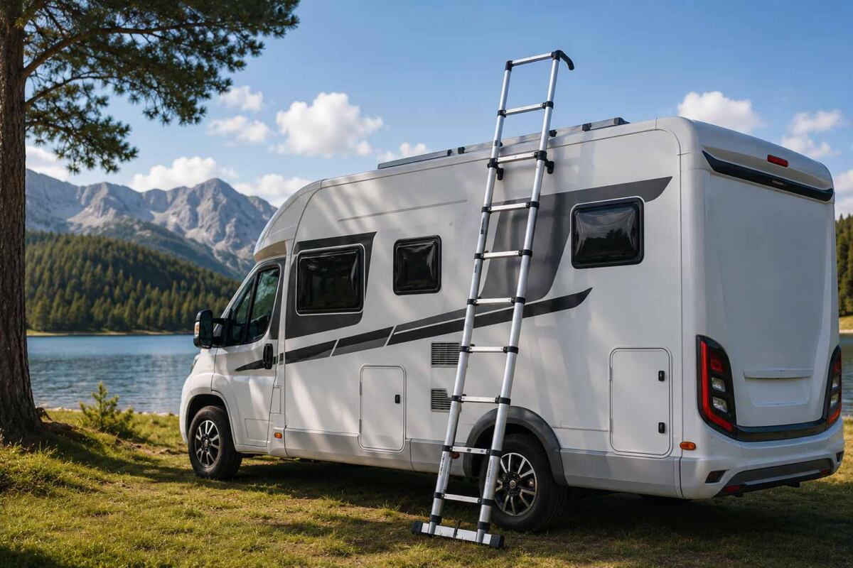 Teleskopleiter Wohnmobil