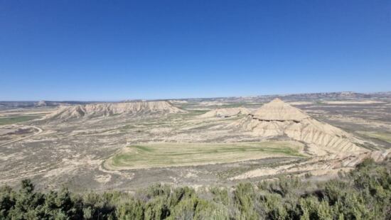 Bardenas Reales Aussicht