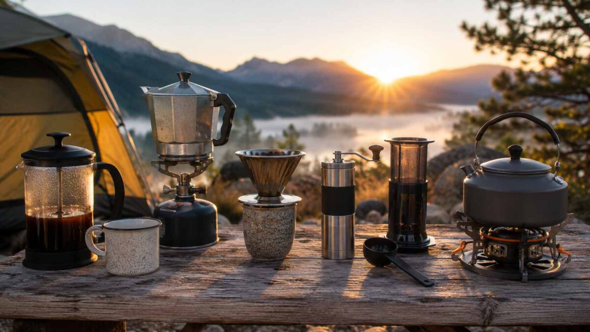 Camping Kaffeemaschine