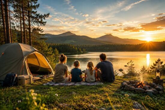 Camping mit Kindern in Deutschland