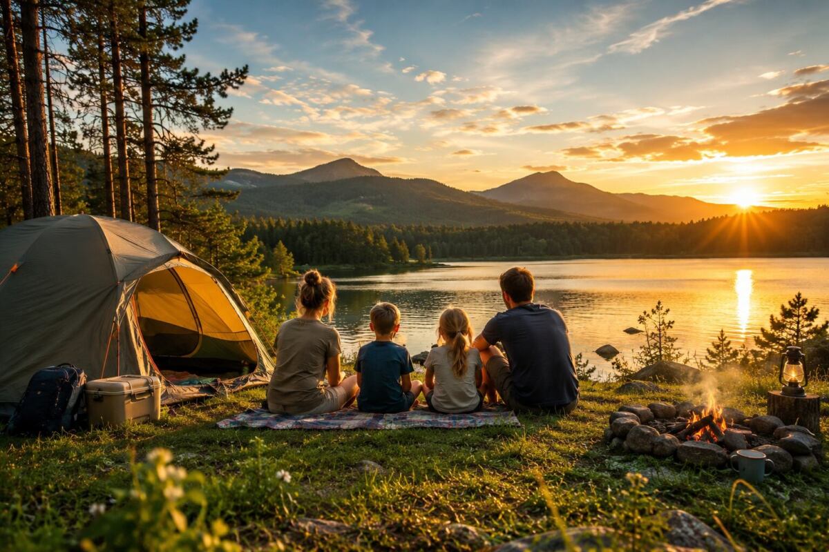 Camping mit Kindern in Deutschland