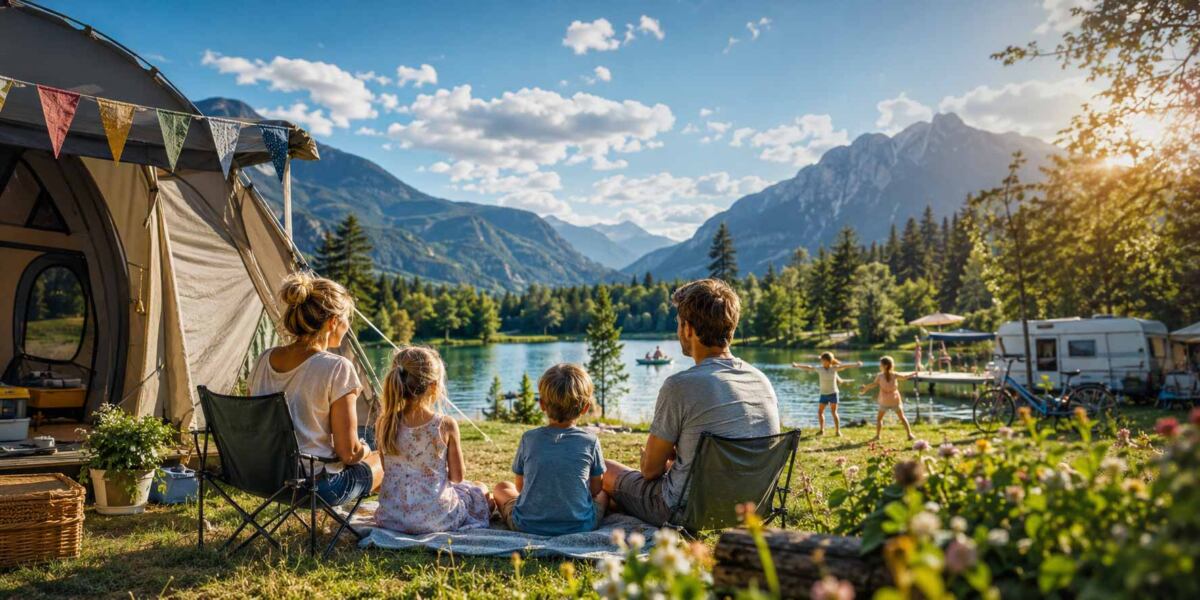 Camping mit Kindern - Europa