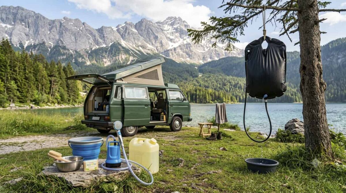 Die besten Campingduschen im Vergleich – Mobile Duschen für Camping, Vanlife und Outdoor