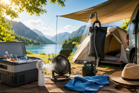 Coole Gadgets gegen Hitze