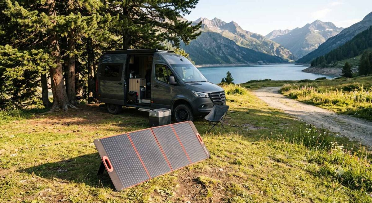Faltbare Solarmodule