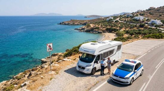 Wildcampen Griechenland Wohnmobil